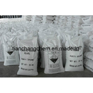 Industry Grade Caustic Soda 99% (Flocken, Perlen, solide)